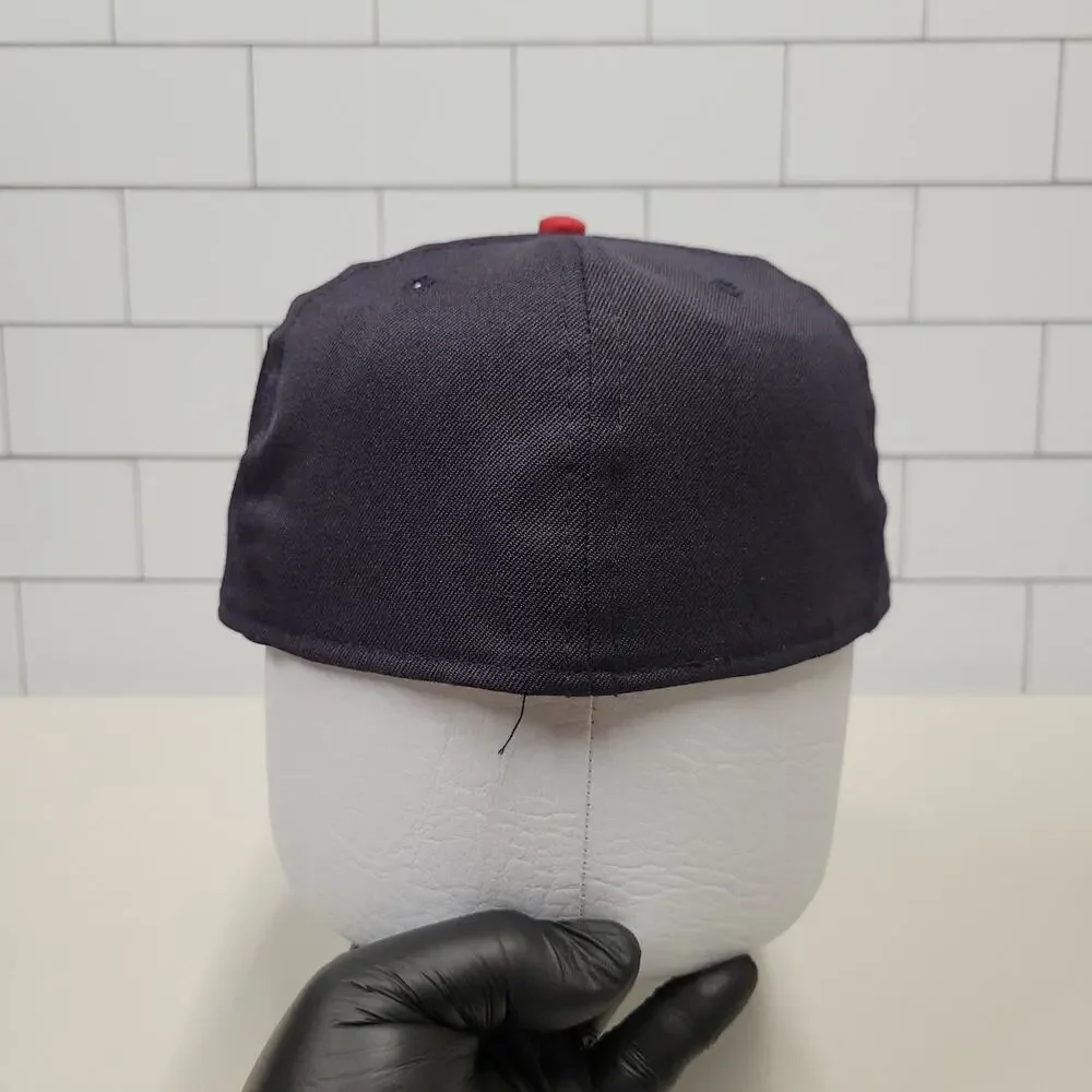 Vintage Roman Pro Washington Senators W Logo Fitted Hat 7 1/4 USA Made
